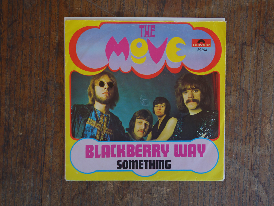 美品 THE MOVE[BLACKBERRY WAY]ノルウェーOrig ムーヴ ELO ロイウッド Polydor 59254_画像1