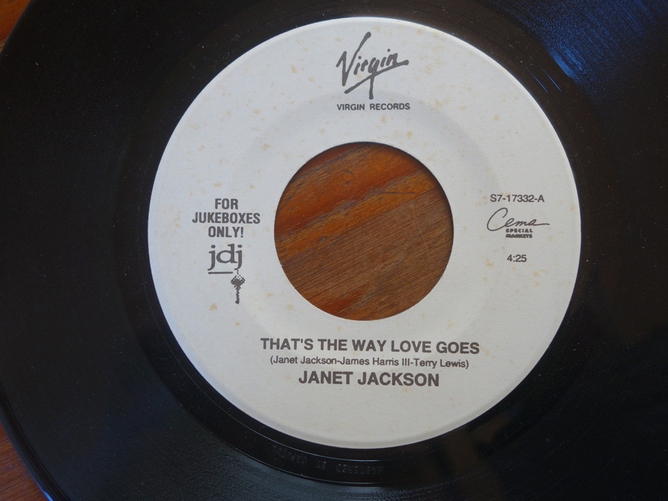 Janet Jackson / That's The Way Love Goes / 7インチ / S7-17332の画像1