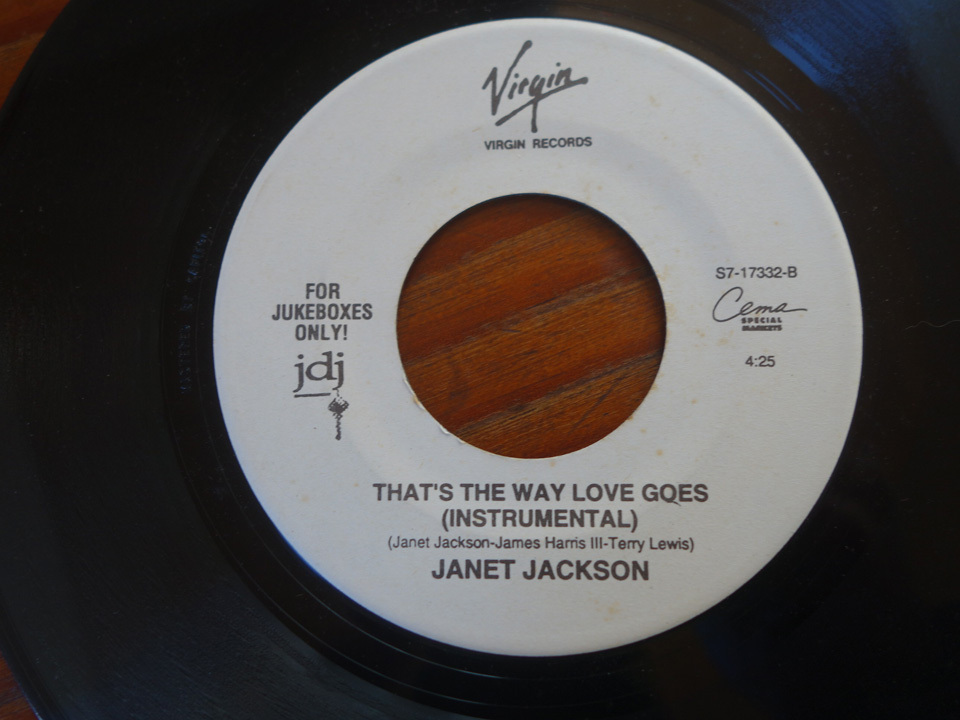 Janet Jackson / That's The Way Love Goes / 7インチ / S7-17332の画像2