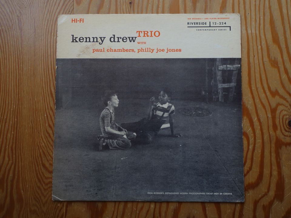米 美盤 MONO 深溝 KENNY DREW TRIO (Riverside RLP 12-224) Paul Chambers, Philly Joe Jonesの画像1
