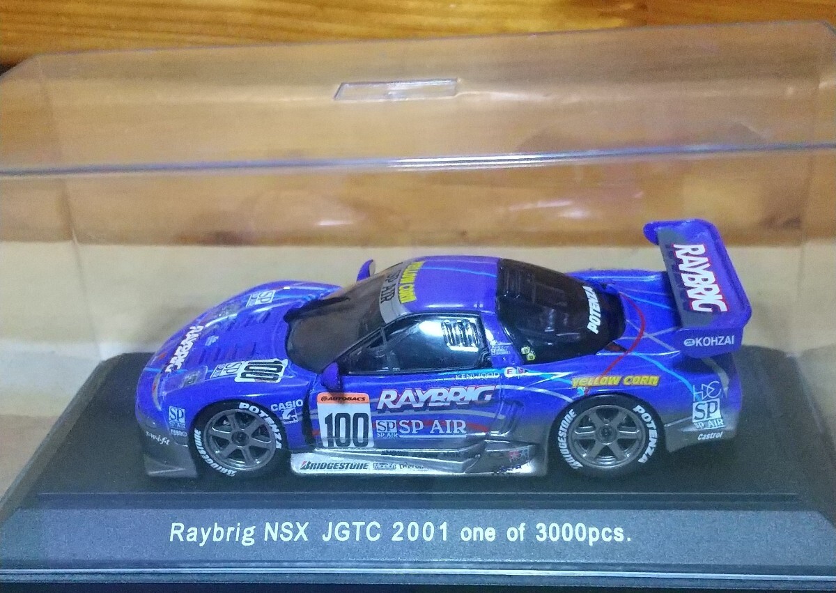 EBBRO エブロ Raybrig NSX JGTC 2001 レイブリック 1/43_画像1