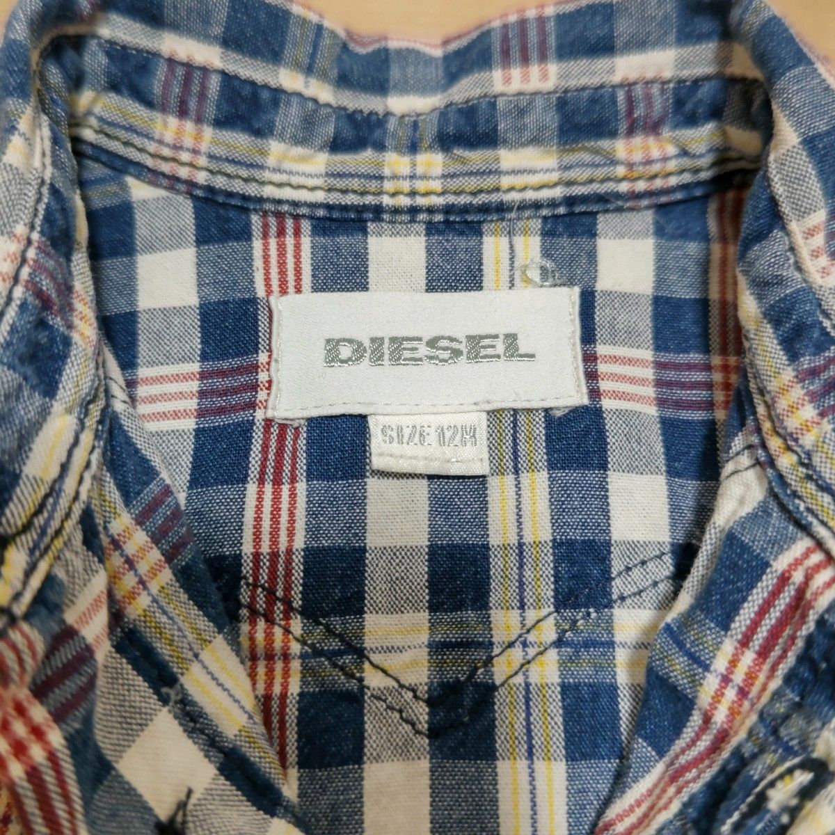 DIESEL ディーゼル 男の子 キッズ 12M 1歳 80cm チェック