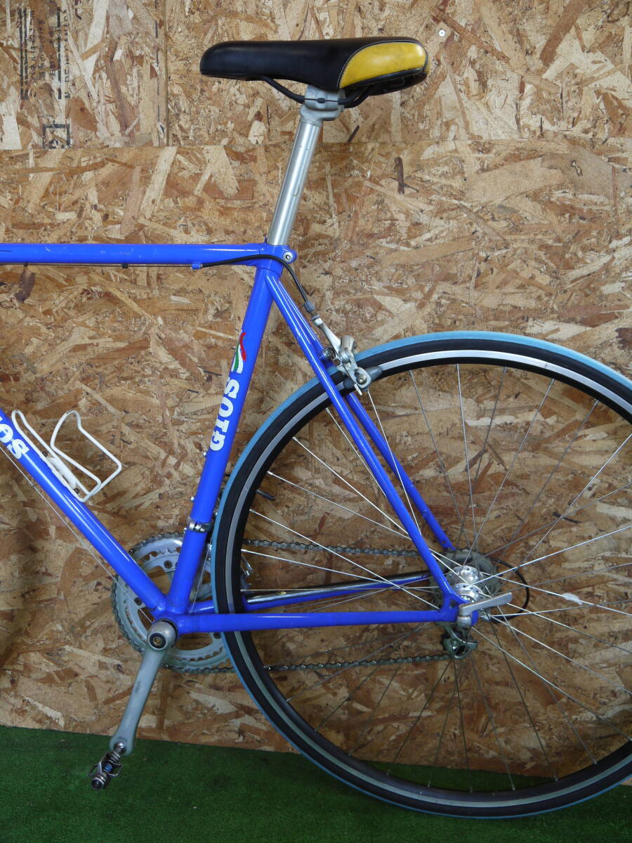 :vintage road GIOS 2×8 ホリゾンタルラグフレームメッキフォーク シマノSORA 105 NITTO RITCHEY 年式不明:の画像10