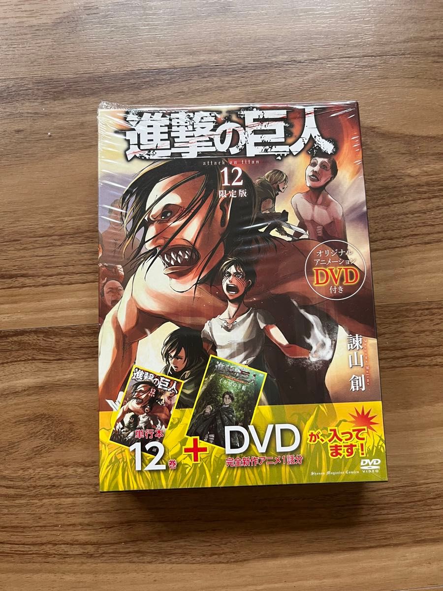 美品☆進撃の巨人12 DVD付き限定版