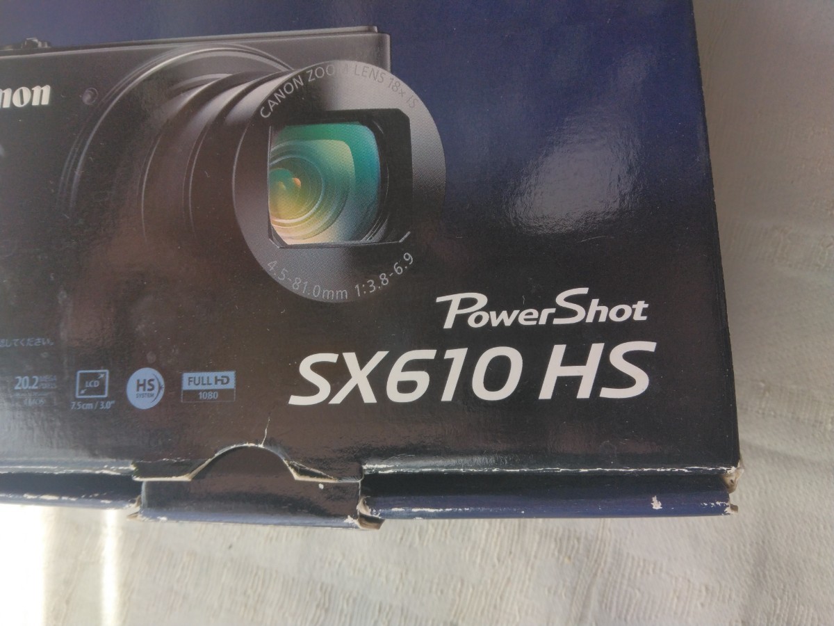 Canon PowerShot SX610 HS ブラック 動作 OK ※簡易確認　アップ画像ご確認下さい_画像10