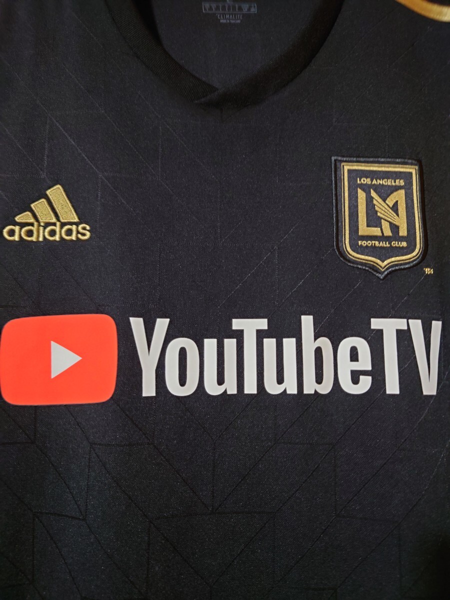 正規品　LAFC ロサンゼルスFC　18-19 ユニフォーム #10 カルロスベラ　adidas　MLS YouTube_画像3