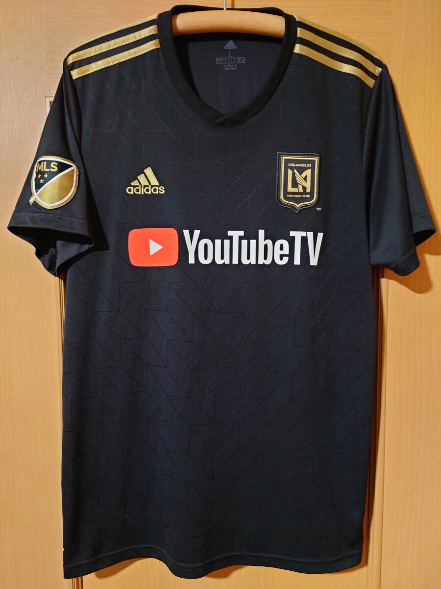 正規品　LAFC ロサンゼルスFC　18-19 ユニフォーム #10 カルロスベラ　adidas　MLS YouTube_画像1