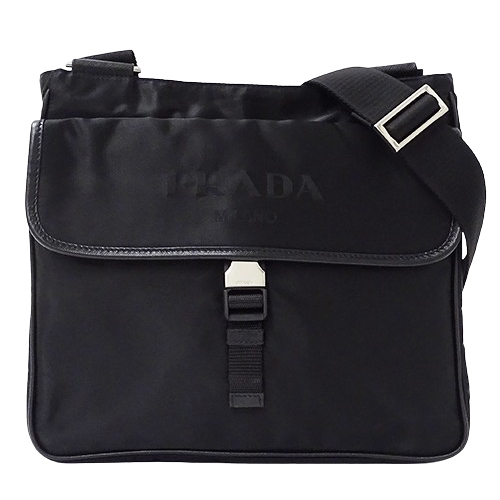 プラダ PRADA バッグ レディース メンズ ブランド ショルダーバッグ ナイロン ブラック VA0269 黒 斜め掛け クロスボディ おしゃれ_画像1