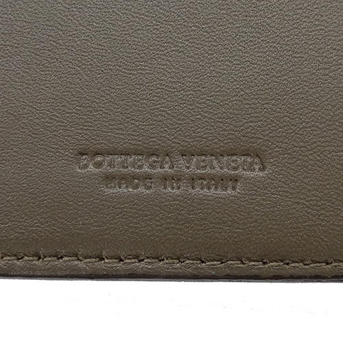 ボッテガ・ヴェネタ BOTTEGAVENETA 手帳カバー レディース メンズ ブランド レザー イントレチャート ブラウン_画像5