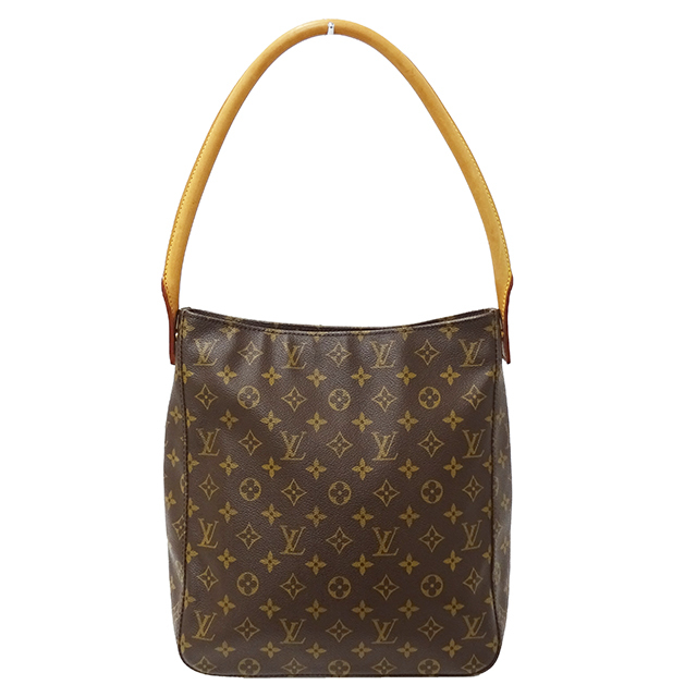 ルイ・ヴィトン LOUIS VUITTON バッグ モノグラム レディース ブランド ショルダーバッグ ルーピングGM ブラウン M51145 A4 ワンショルダー