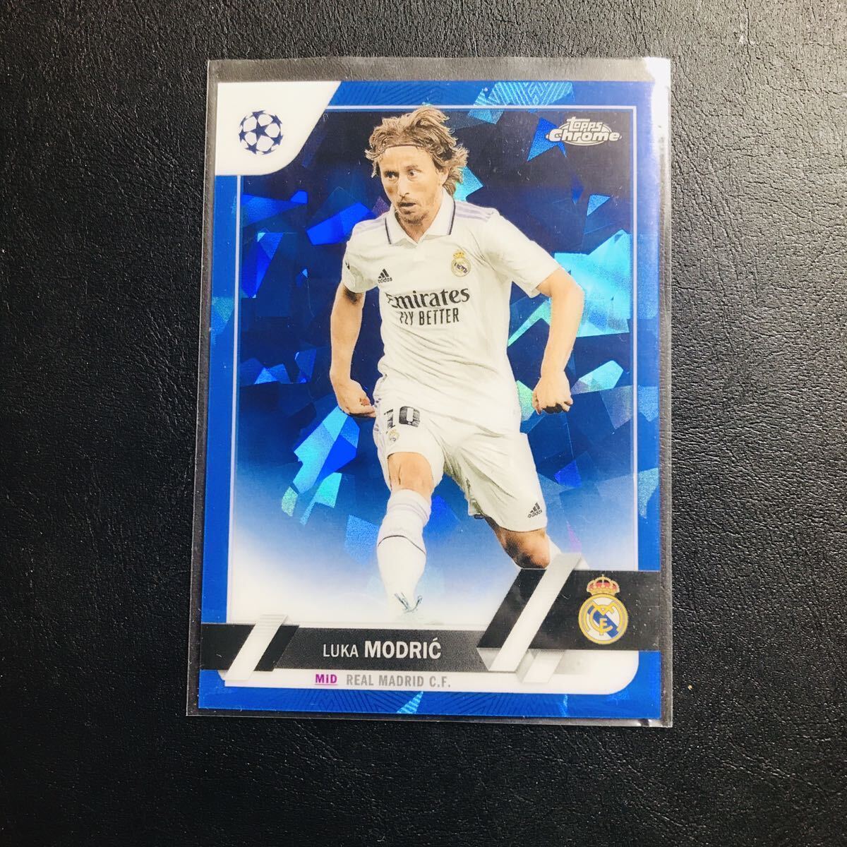 Luka Modric / 2022-23 Topps Chrome Sapphire Edition UEFA Club Competitions カード モドリッチ レアルマドリードの画像1