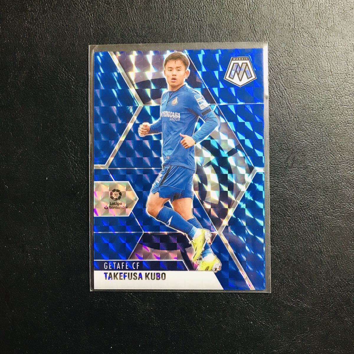 久保建英 / 2020-21 Panini Mosaic La Liga Soccer Blue PRIZM #/99 パラレルカード 99枚限定 カラーマッチ！ ヘタフェ ソシエダ FC東京の画像1