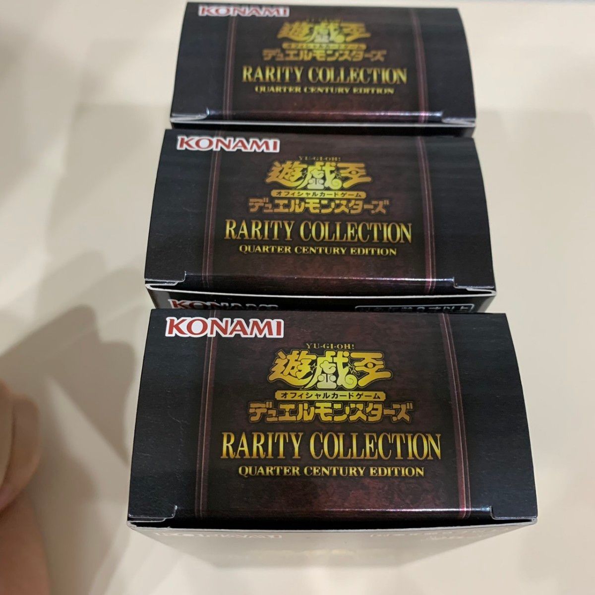 遊戯王 レアコレ 3box 新品未開封 RARITY COLLEECTION