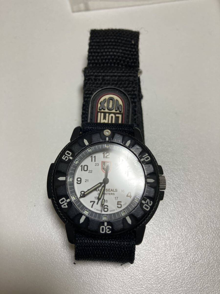 LUMINOX ルミノックス 腕時計 3900 廃盤 ホワイトの画像2