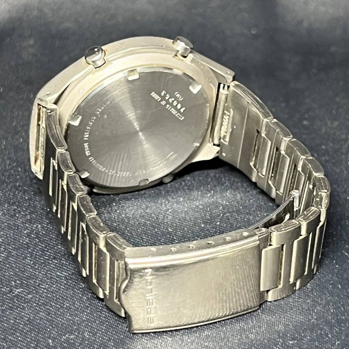 SEIKO ALBA セイコー アルバ EPSILON イプシロン メンズ腕時計 W820 
