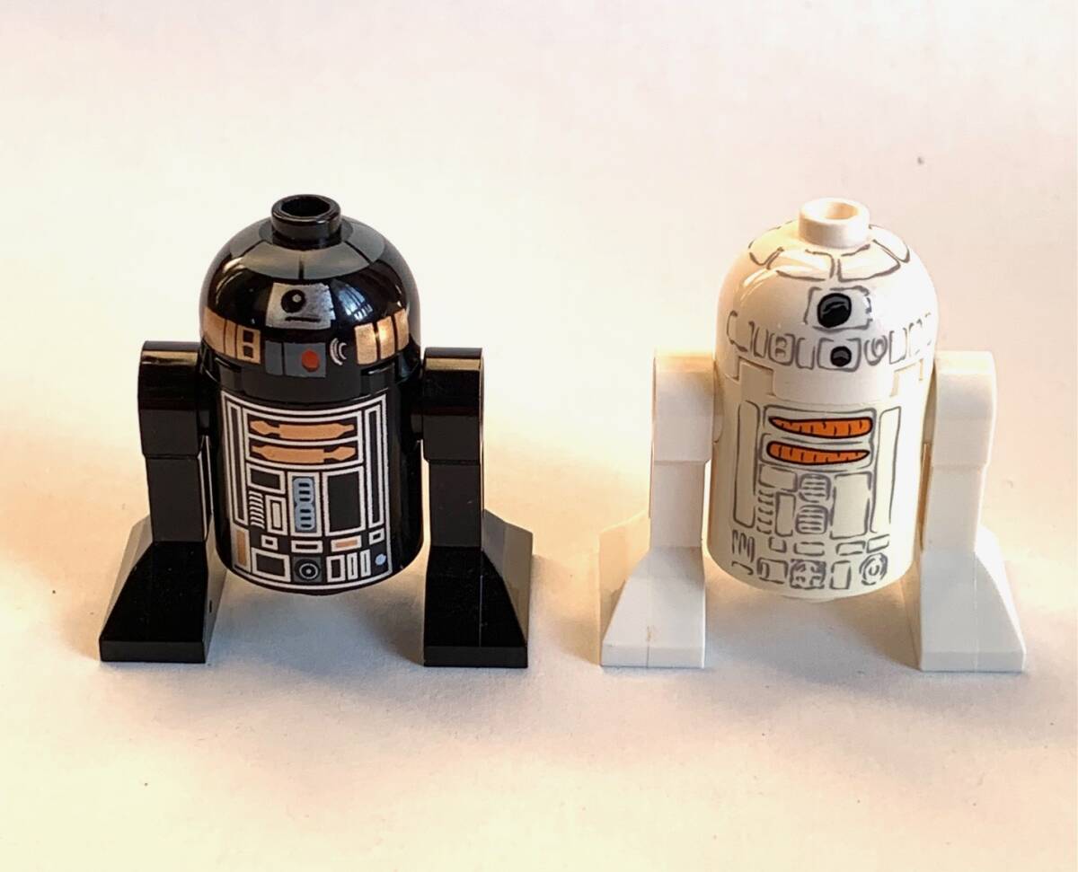 【正規品】LEGO レゴ　ミニフィグ　スターウォーズ　R2-Q5　R2-D2　2体セット★美品_画像1