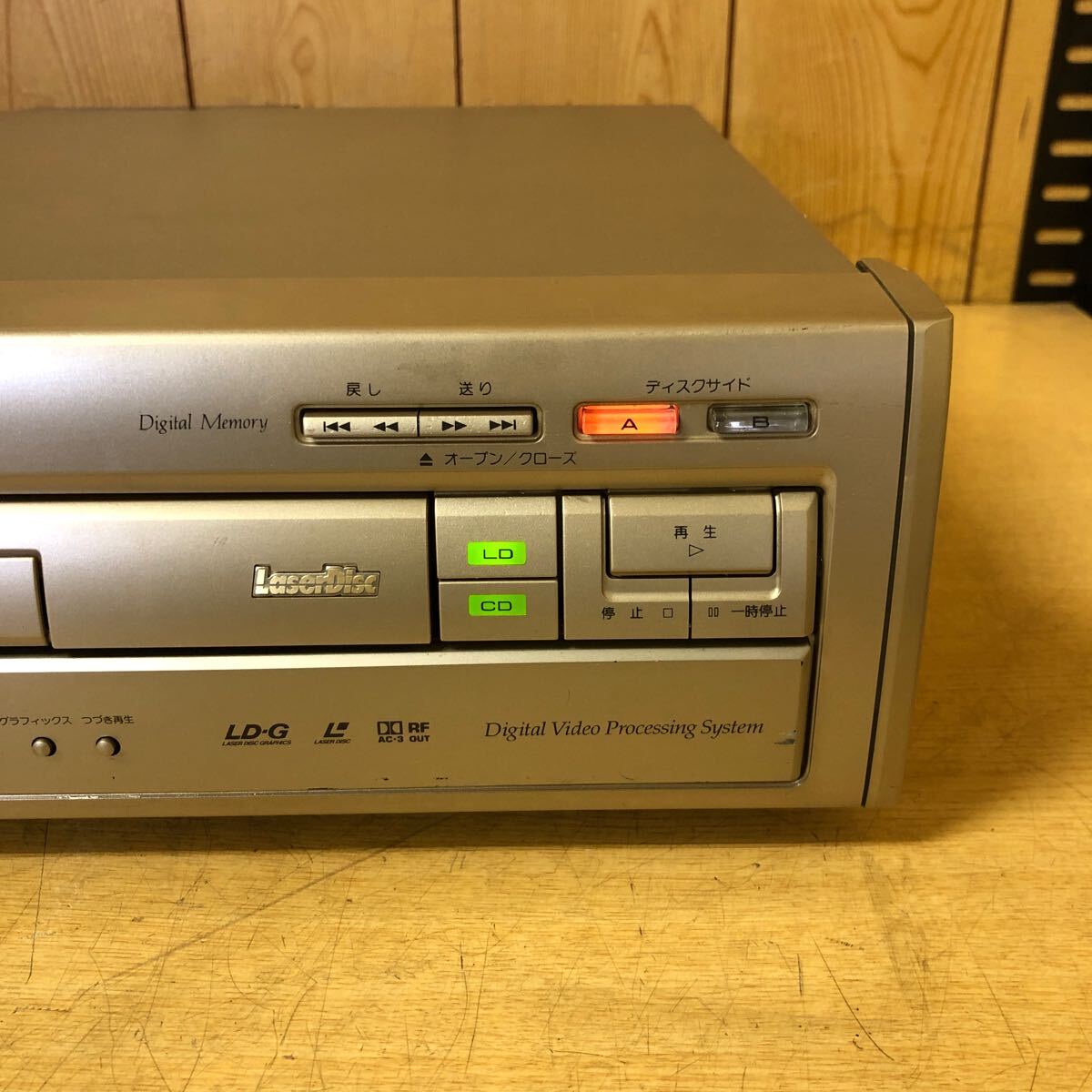 Pioneer パイオニア CLD-R6G LDプレーヤー レーザーディスク 現状品 現状品の画像2