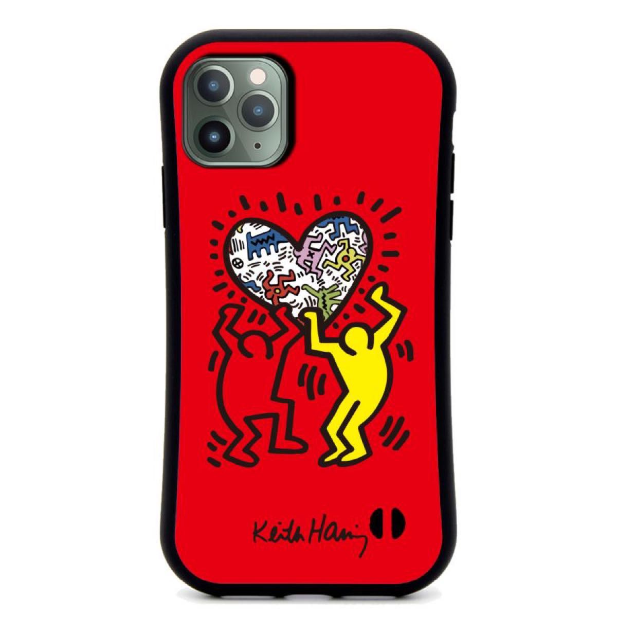 新品！全機種対応！iPhoneケース 全面保護 キースヘリング Keith Haring 
