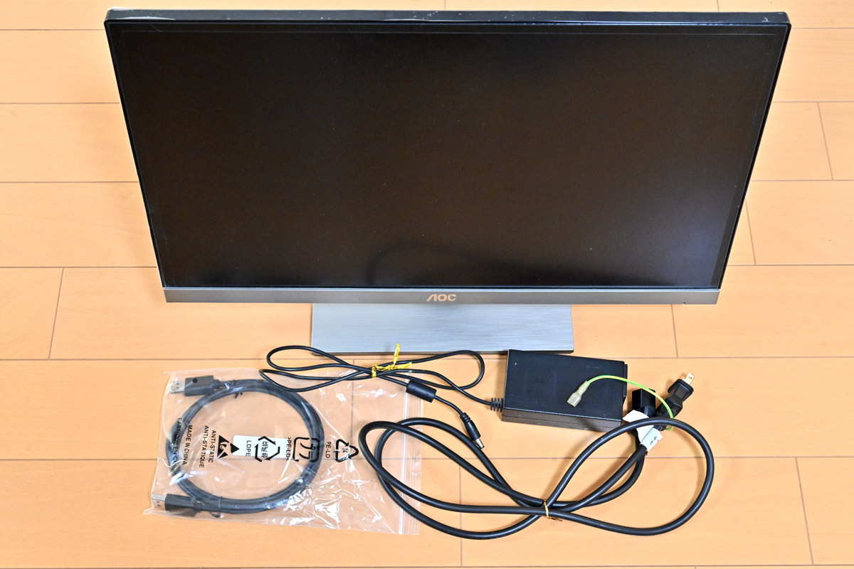 中古 AOC 21.5インチ 液晶ディスプレー モニター 1920x1080ピクセルの画像1