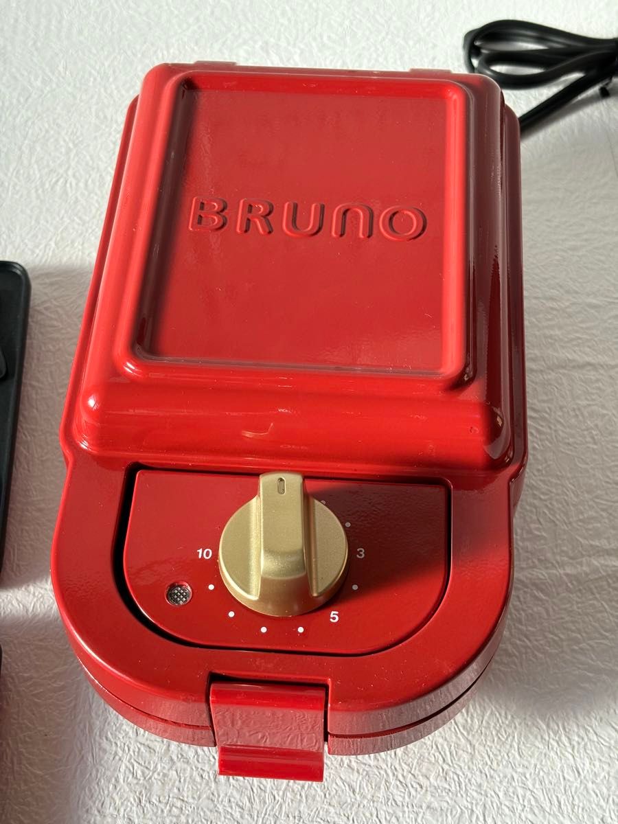 BRUNO ホットサンドメーカー BOE043-RD ホットサンドメーカー