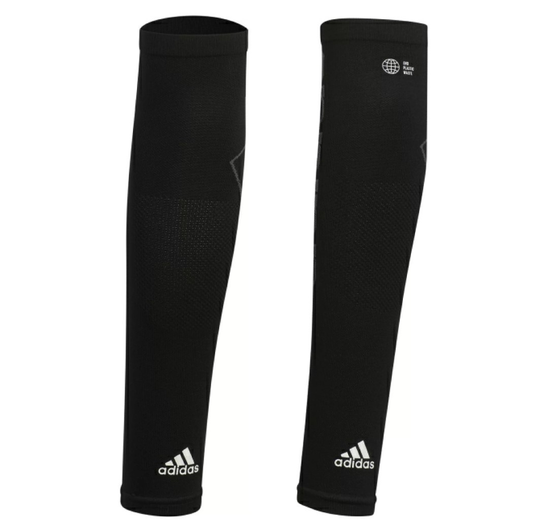 adidas アディダス アームスリーブ RUN ARM SLEEVE BLACK ブラック 黒 Lサイズ 新品未使用 送料込み