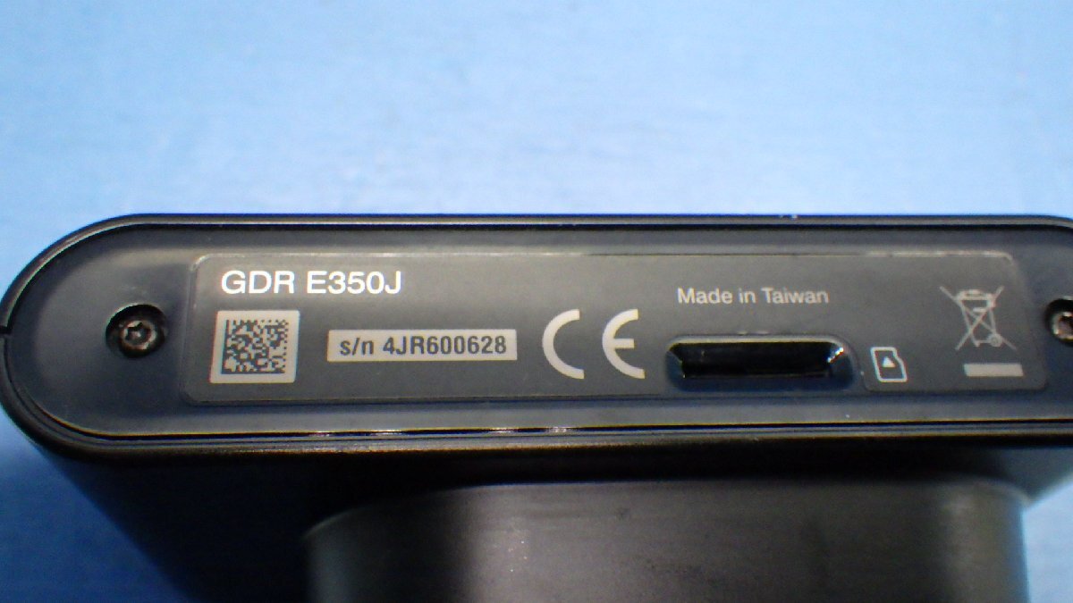 ガーミン ドライブレコーダー GDR-E350J マイクロSD付き GARMIN ドラレコ ★全国送料520円★_画像3