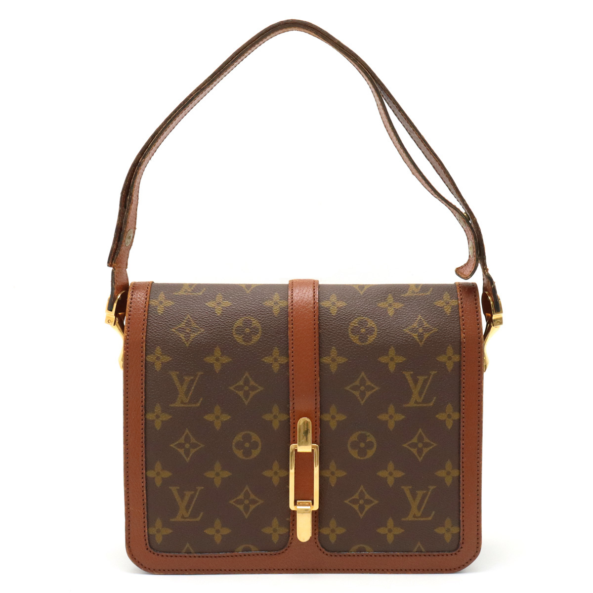 LOUIS VUITTON ルイ ヴィトン モノグラム ロン ポアン ショルダーバッグ ワンショルダー セミショルダー 2WAY