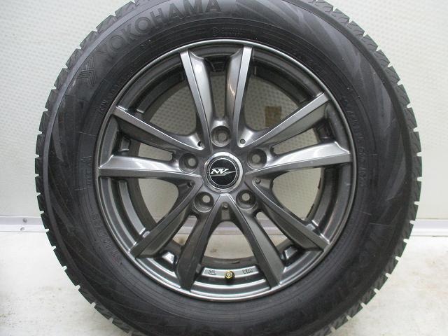 15インチ IG70 195/65R15 6J+43 114.3 セレナ/アクセラ 中古スタッドレスタイヤホイール4本セット送料無料(SA15-4019）_画像4