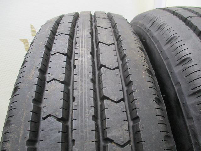 195-85R16 114/112L LT 9.5分山 ブリヂストン R202 2022年製 トラック 中古タイヤ【2本】送料無料(M16-6458）_画像3