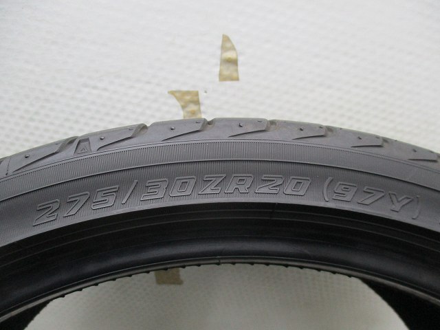 送料無料!! 275-30R20 9分山 ヨコハマ アドバンスポーツV105 2023年製 中古タイヤ1本(GM-7612）_画像5