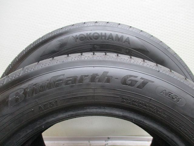 175-65R15 9-8.5分山 ヨコハマ ブルーアースAE51 2023年製 中古タイヤ【4本】送料無料(M15-6494）_画像4