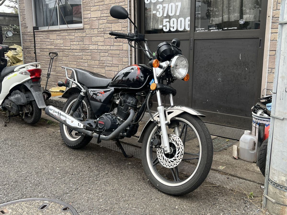 HONDA ホンダ LY125 実働 書類あり 検)GN125 YB125 YBR125 EN125_画像1