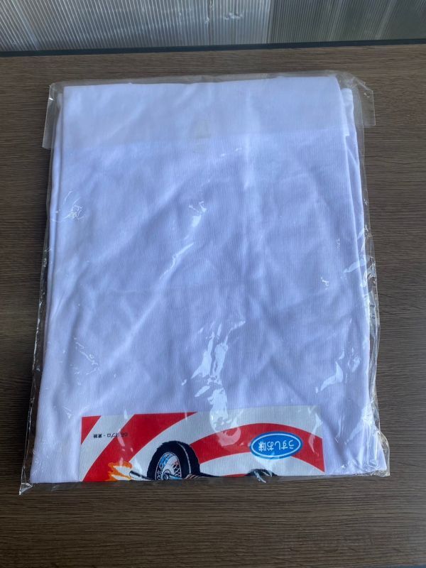  new goods unused super rare ultra rare Kamen Rider chip s Calbee T-shirt L size storage goods retro that time thing BANDAI limited goods original /K299