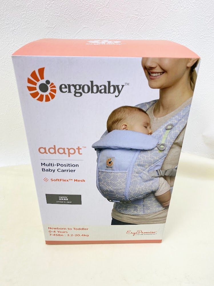 【新品・未開封品】Ergobaby エルゴベビー抱っこひも EBC ADAPT ソフトフレックス ホリデーブルー 抱っこひも RK0115 0118ML006の画像6