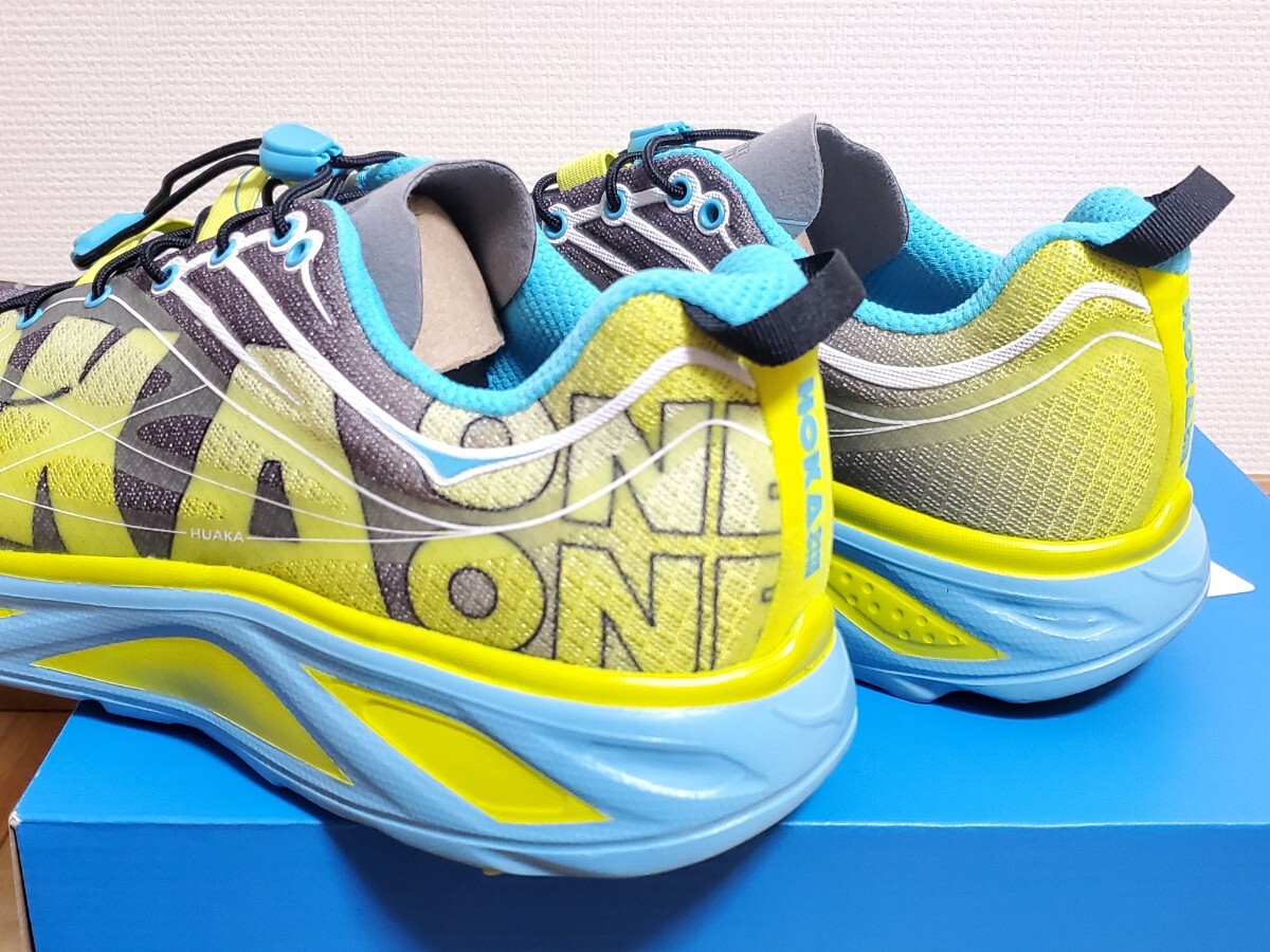 23SS HOKA HUAKA ORIGINS EVENING PRIMROSE / DIVA BLUE ホカオネオネ フアカ オリジンズ1134452-epdb　size.10 28cm ATMOS_画像6