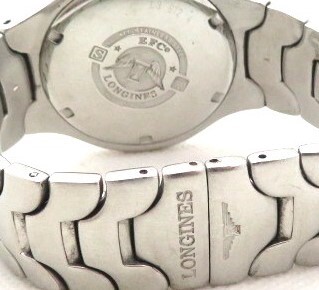 ★ＬＯＮＧＩＮＥＳ・ ロンジン☆Ｌ３.６１２.４★ １００Ｍクォーツ ☆メンズ腕時計★良好作動品☆