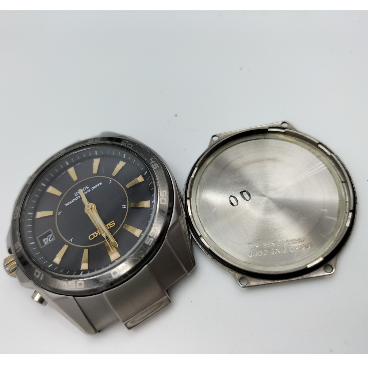 腕時計 部品 SEIKO スピリット 7B42-0AH0 電波ソーラー 正常動作 腕時計 部品 SEIKO スピリット 7B42-0AH0 電波ソーラー 正常動作