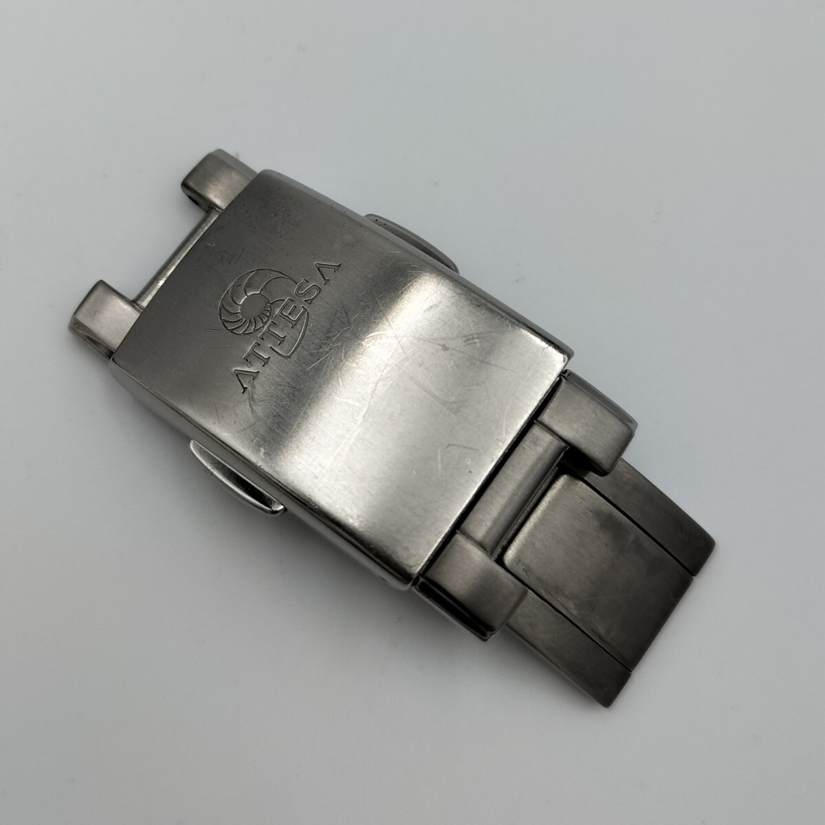 【中古品】 腕時計 部品 シチズンコレクション H410-T005888 バックル 中留め クラスプ 尾錠 ベルト バンド ストラップの画像1