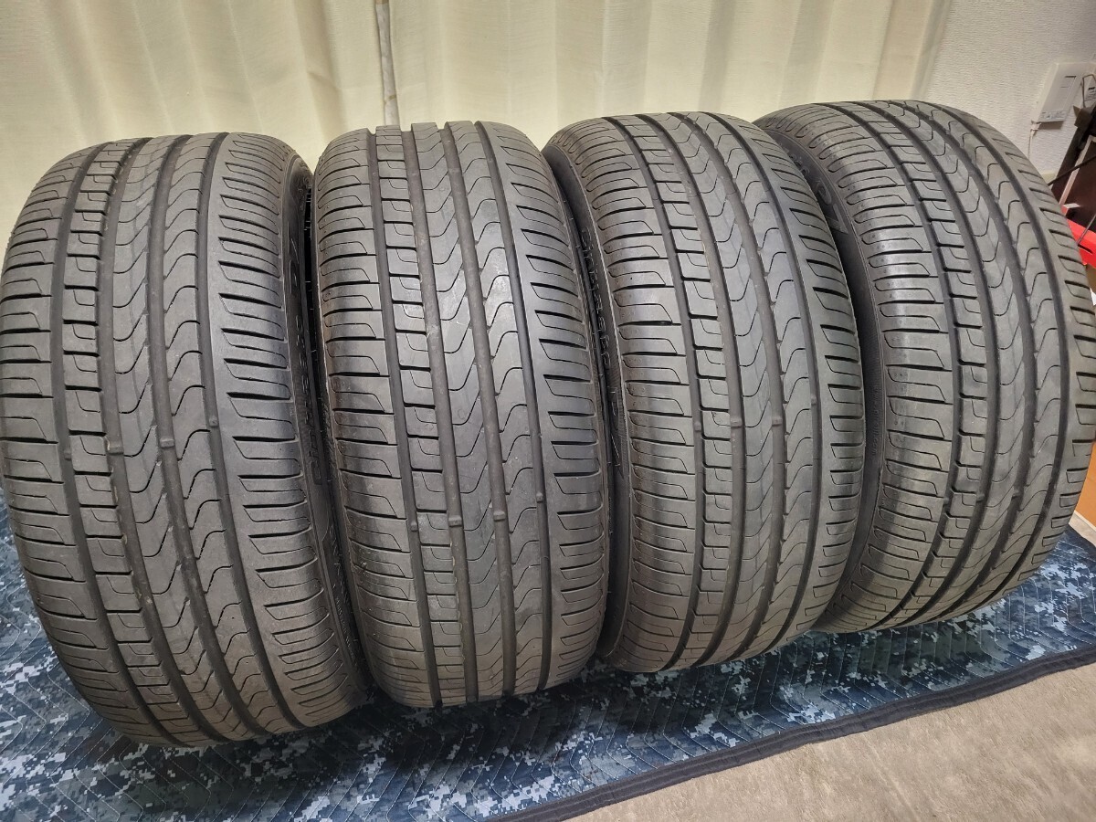 ★1000円スタート★超バリ山★９分山★235/40R19 PIRELLI ピレリ CintuRato P7　４本セット◆室内保管◆_画像1