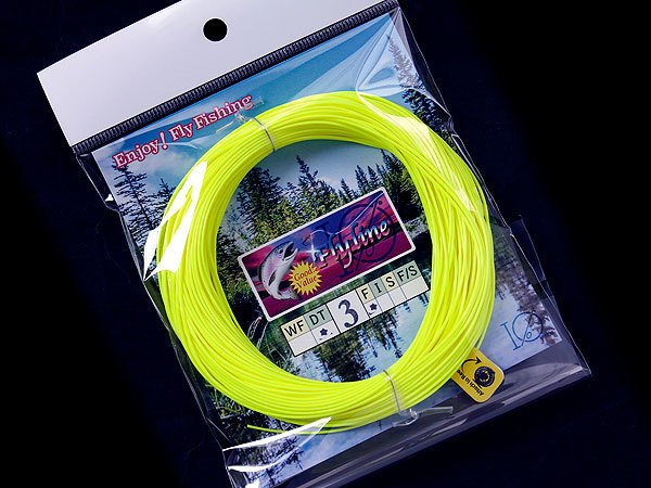 【イオ】 フライライン DT-3F Fluo Yellow フローティング Fly Line 鮮やかな黄色★★_画像2