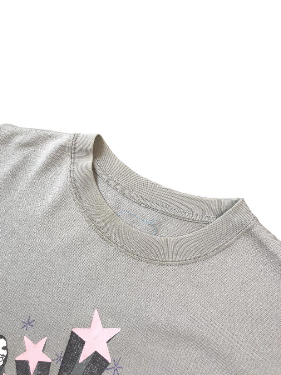 (D) UNDERCOVER アンダーカバー 02SS HAZE期 半袖Tシャツ グレー系 送料250円_画像3