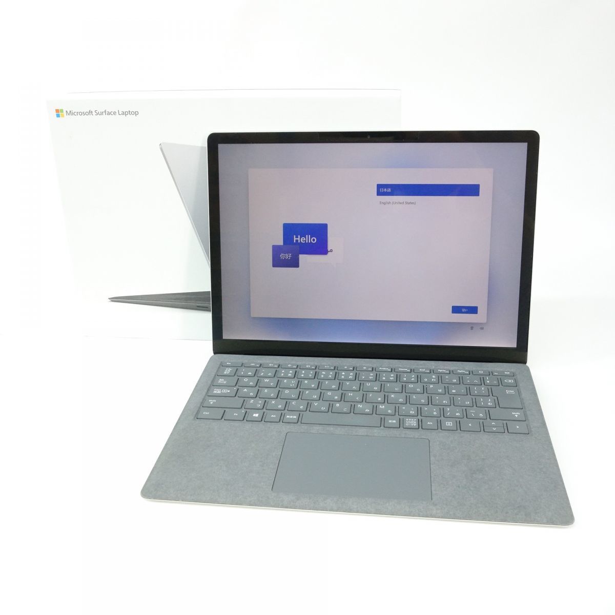 099s MicroSoft/マイクロソフト Surface Laptop3 プラチナ VGY-00018 13.5型/i5/8GB/128GB ノートパソコン ※中古の画像1