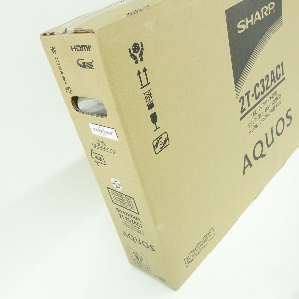 101【未開封】SHARP/シャープ AQUOS/アクオス 32インチ デジタルハイビジョン液晶テレビ 2T-C32AC1_画像3