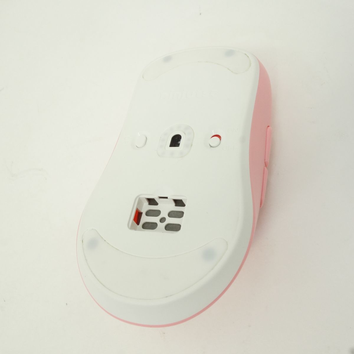 099 NINJUTSO Sorasola wireless ge-ming mouse pink * used 