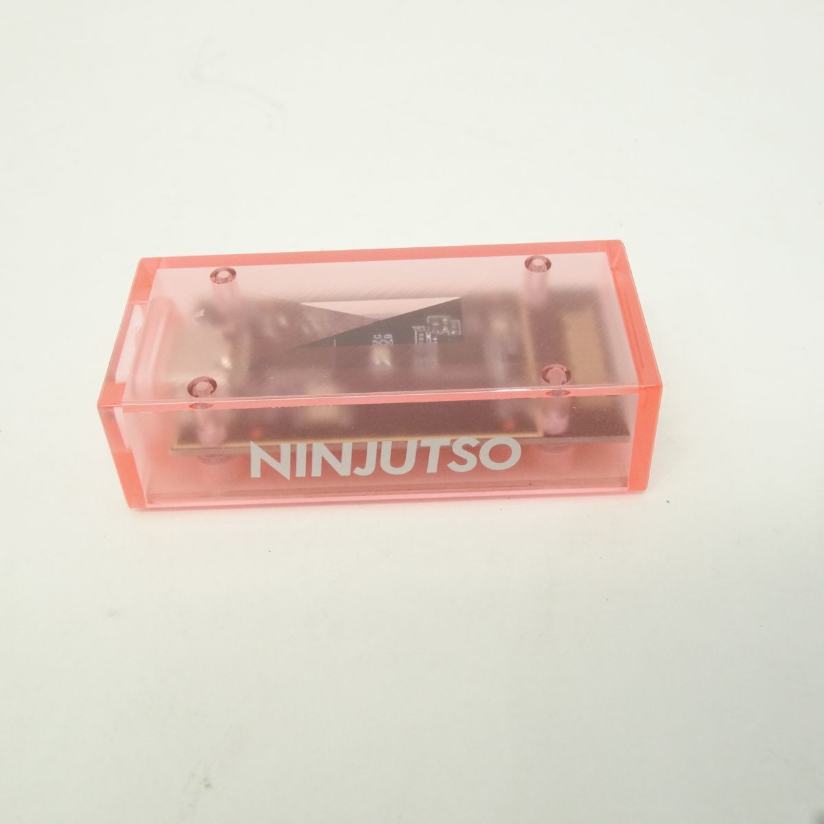 099 NINJUTSO Sorasola wireless ge-ming mouse pink * used 