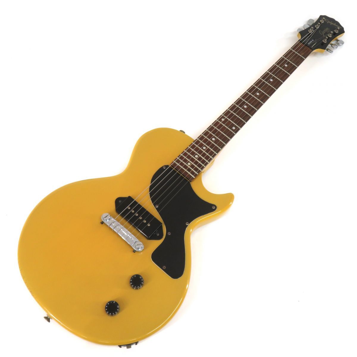 092s☆Epiphone エピフォン Les Paul Junior Bolt-On レスポール ジュニア エレキギター ※中古_画像1