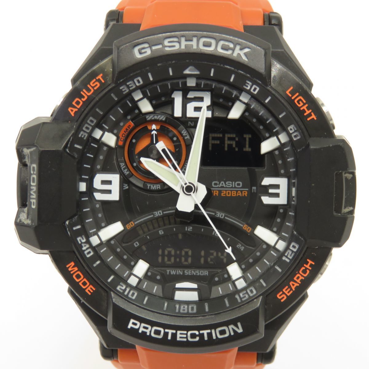 160 CASIO カシオ G-SHOCK スカイコックピット GA-1000-4AJF クオーツ 腕時計 ※中古_画像1