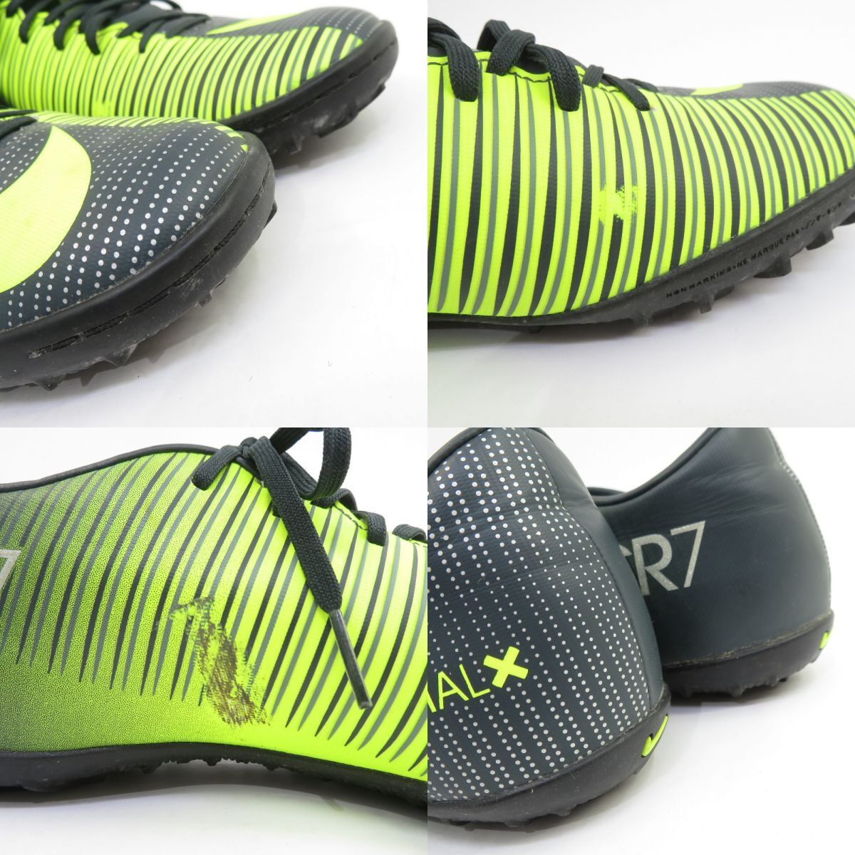 153 NIKE ナイキ マーキュリアル X ビクトリー VI CR7 TF 852530-376 フットサル トレーニングシューズ US10 28cm 箱無し ※中古_画像10