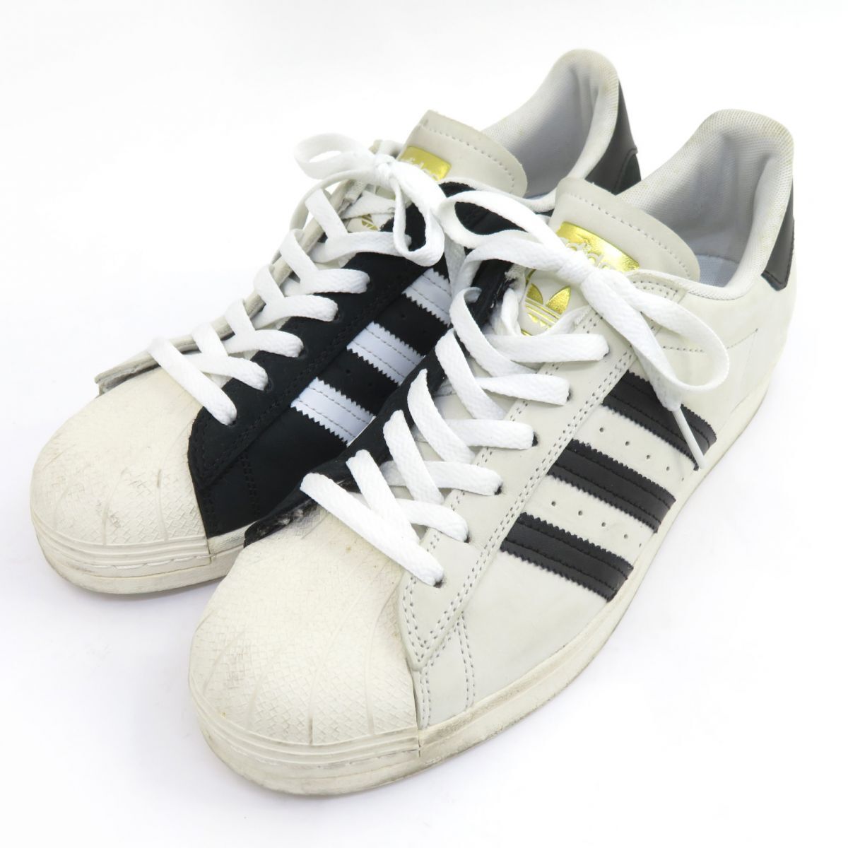 154s adidas アディダス SUPERSTAR スーパースター FV0323 US10 28cm 箱無し ※中古_画像1