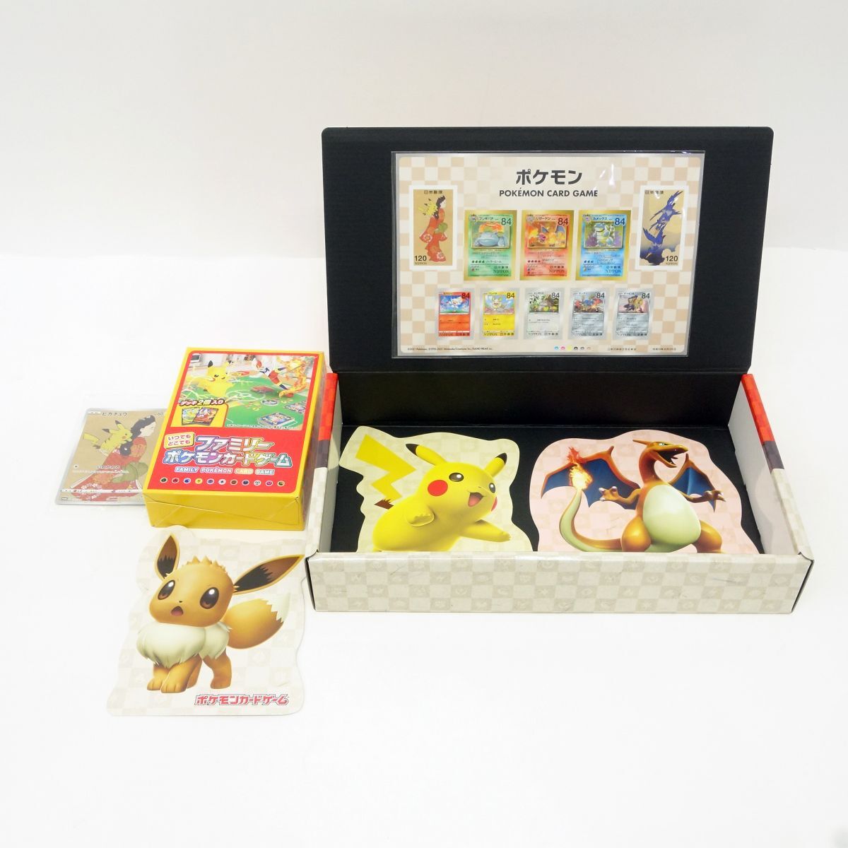 087s 【未使用】ポケモンカードゲーム ポケモン切手BOX 見返り美人・月に雁セット_画像1